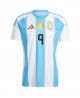 Günstige Argentinien Julian Alvarez #9 Heimtrikot Copa America 2024 Kurzarm